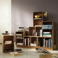 Mogens Koch B98 - Sokler - Eg - 10 x 36 x 17- Bogkasser