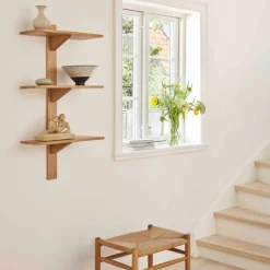 Laura Bilde B100 Sorø - Hylde - Eg - 100 x 50- Hylder