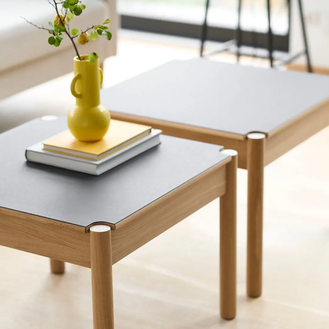 Jørgen Bækmark C44 - Sofabord - Eg - 60 x 60- Sofaborde