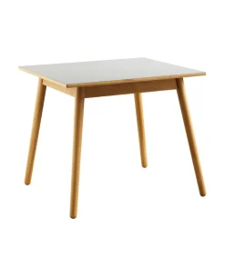 Poul M. Volther C35A - Spisebord - Eg - Linoleum - Lysegrå- Spiseborde