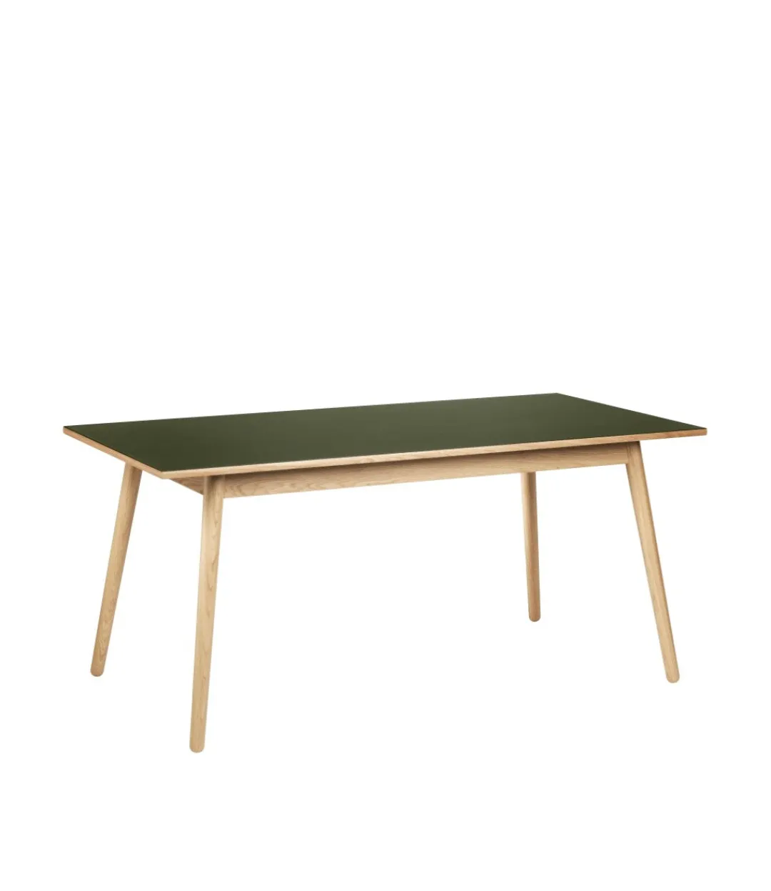 Poul M. Volther C35B - Spisebord - Eg - Linoleum - Olive- Spiseborde