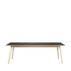 Poul M. Volther C35C - Spisebord - Eg - Linoleum - Nero- Spiseborde