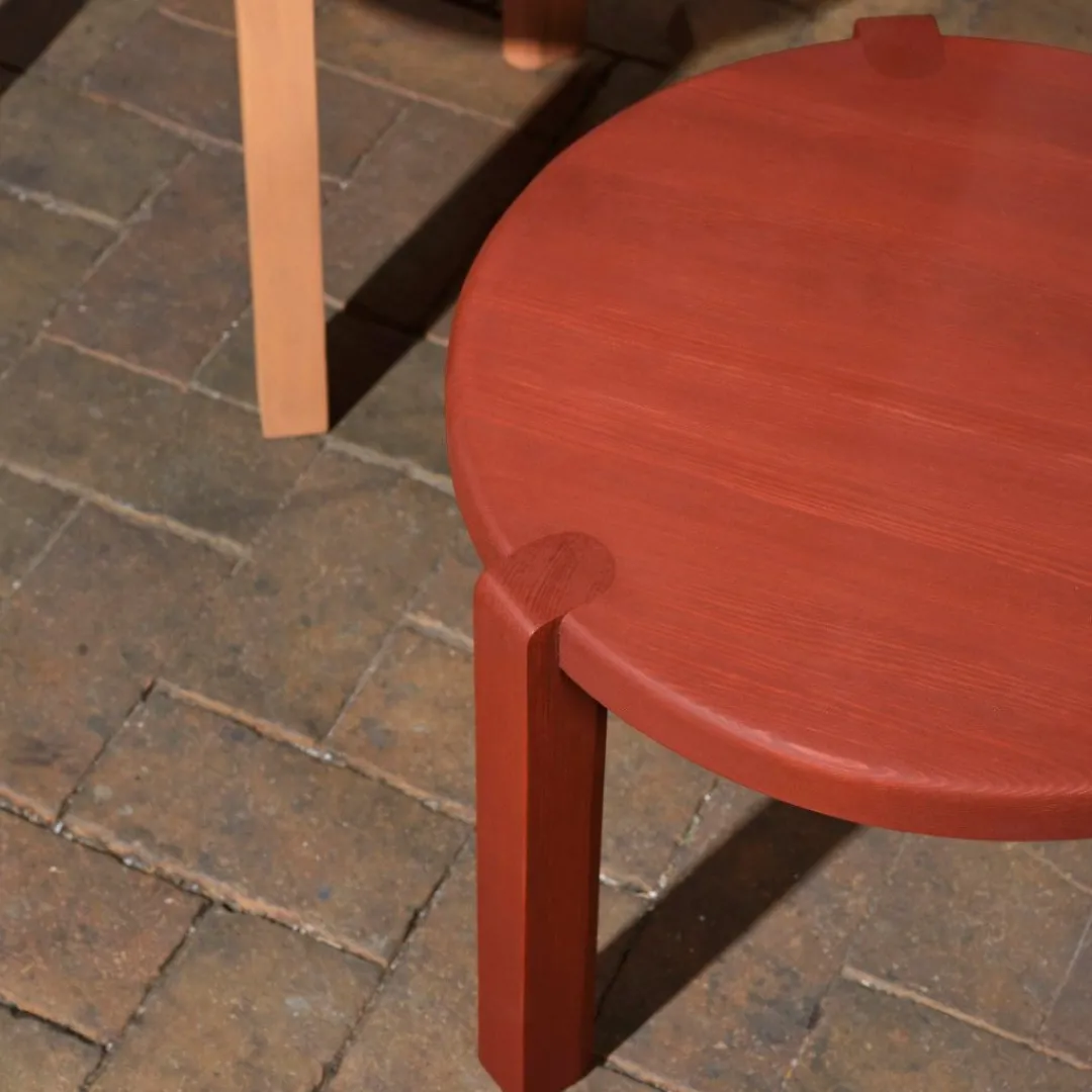 Katrine Sander D108 Njalsgade - Sofabord - Fyr - Carmine Red- Sofaborde