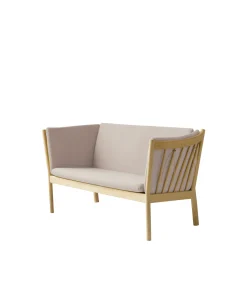 Erik Ole Jørgensen J148 - 2 pers. sofa - Eg - Beige (61)- 2 Personers Sofa