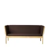 Erik Ole Jørgensen J149 - 3 pers. sofa - Eg - Brown (4123)- 3 Personers Sofa