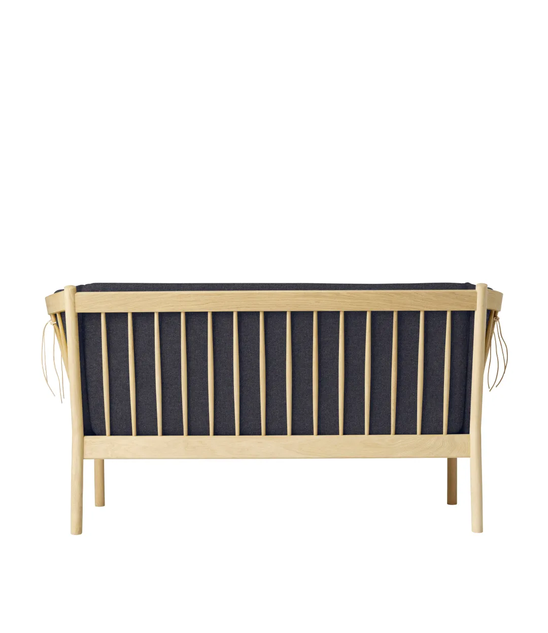 Erik Ole Jørgensen J148 - 2 pers. sofa - Eg - Dark Grey (28)- 2 Personers Sofa
