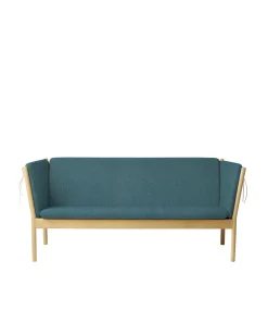 Erik Ole Jørgensen J149 - 3 pers. sofa - Eg - Green (32)- 3 Personers Sofa