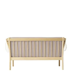 Erik Ole Jørgensen J148 - 2 pers. sofa - Eg - Light Grey (02)- 2 Personers Sofa