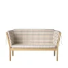 Erik Ole Jørgensen J148 - 2 pers. sofa - Eg - Red (14)- 2 Personers Sofa