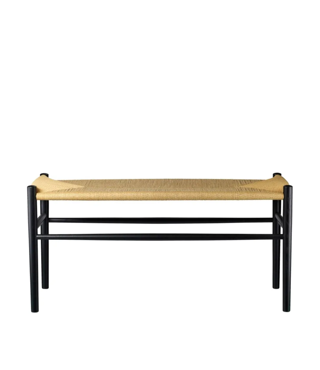 Jørgen Bækmark J163 - Klaverbænk - Eg - Jet Black- Bænke