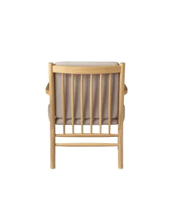 Erik Ole Jørgensen J147 - Lænestol - Eg - Beige (61)- Lænestole