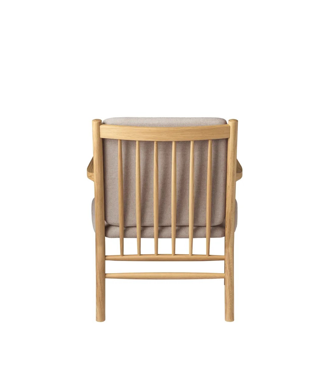 Erik Ole Jørgensen J147 - Lænestol - Eg - Beige (61)- Lænestole