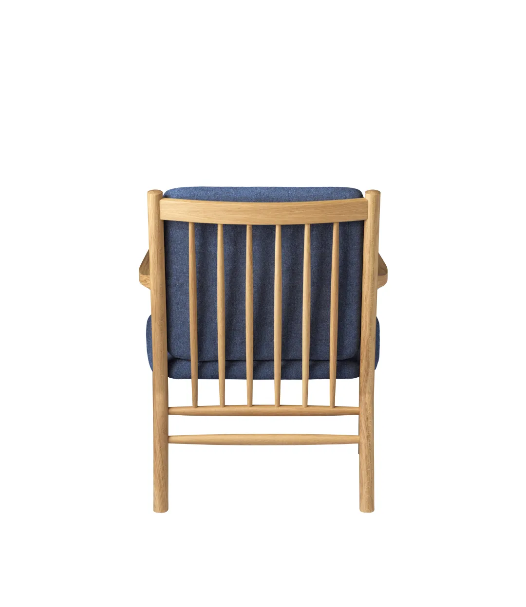 Erik Ole Jørgensen J147 - Lænestol - Eg - Dark Blue (36)- Lænestole