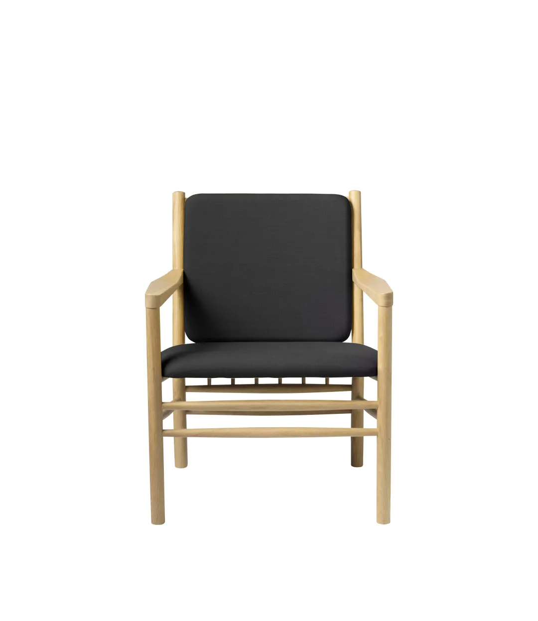 Erik Ole Jørgensen J147 - Lænestol - Eg - Dark Grey (4013)- Lænestole
