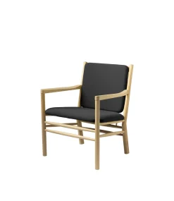 Erik Ole Jørgensen J147 - Lænestol - Eg - Dark Grey (4013)- Lænestole