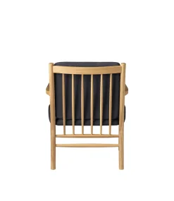 Erik Ole Jørgensen J147 - Lænestol - Eg - Dark Grey (28)- Lænestole
