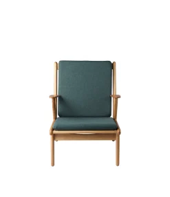 Poul M. Volther J53 - Lænestol - Eg - Green- Lænestole