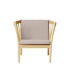Erik Ole Jørgensen J146 - Lænestol - Eg - Light Grey (02)- Lænestole