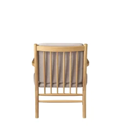 Erik Ole Jørgensen J147 - Lænestol - Eg - Light Grey (02)- Lænestole