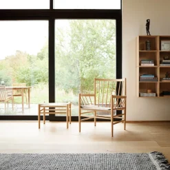 Jørgen Bækmark J82 - Loungestol - Eg- Lænestole