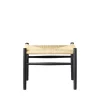 Jørgen Bækmark J83 - Skammel - Bøg - Jet Black- Skamler