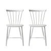 Poul M. Volther J46 - Stol - 2 stk - Bøg - Pure White- Spisebordsstole