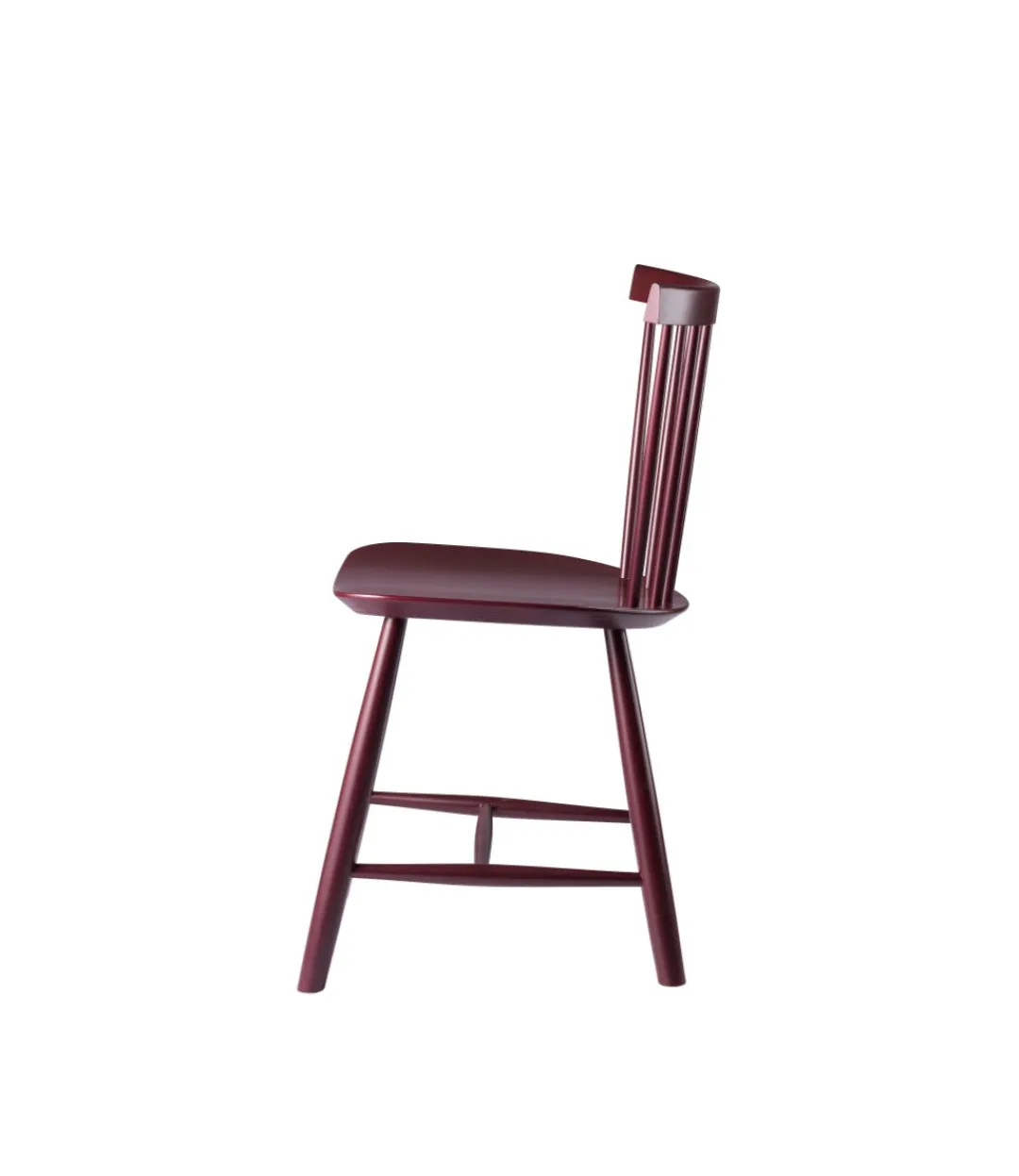 Poul M. Volther J46 - Stol - Bøg - Black Red- Spisebordsstole