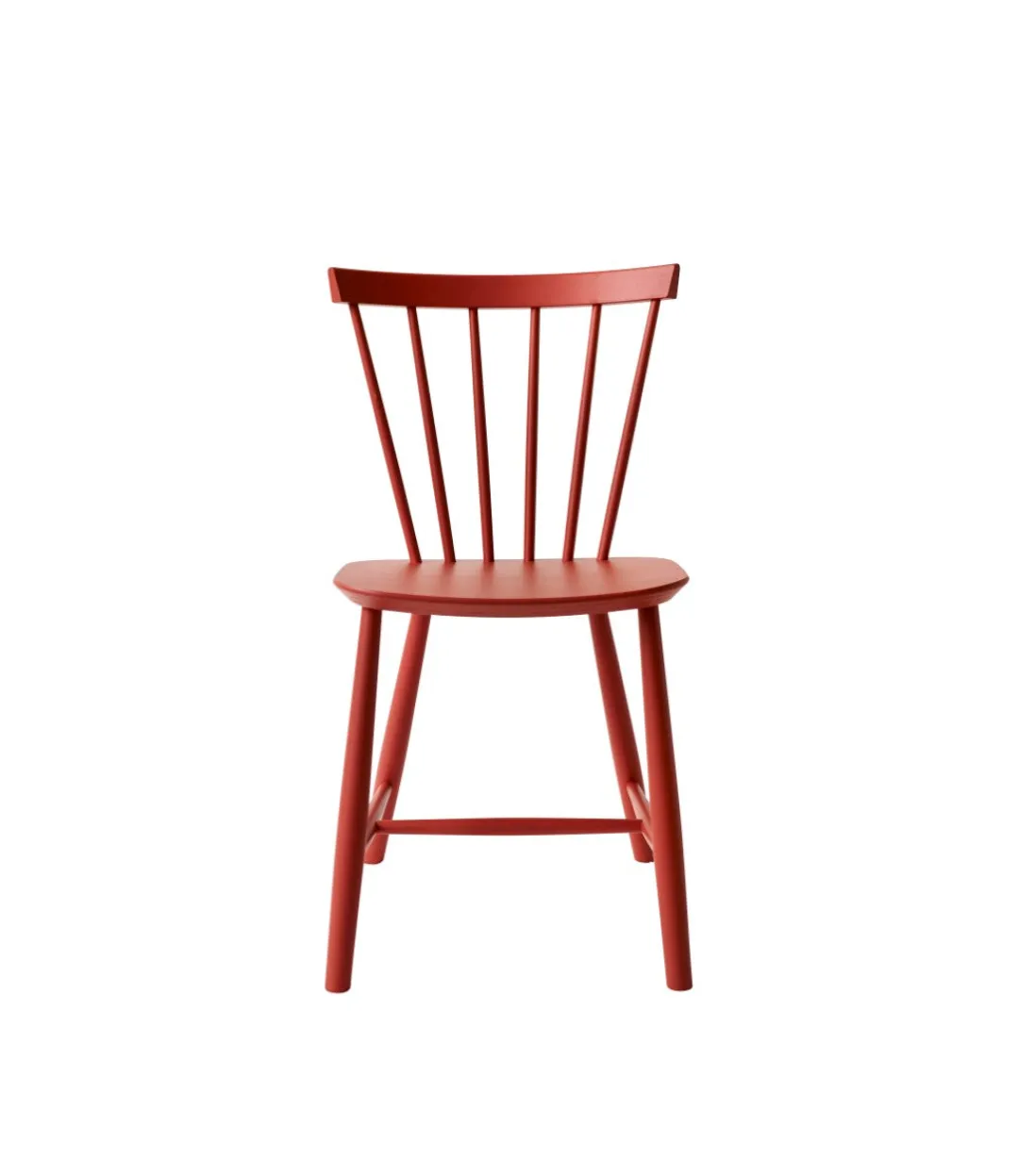 Poul M. Volther J46 - Stol - Bøg - Coral Red- Spisebordsstole