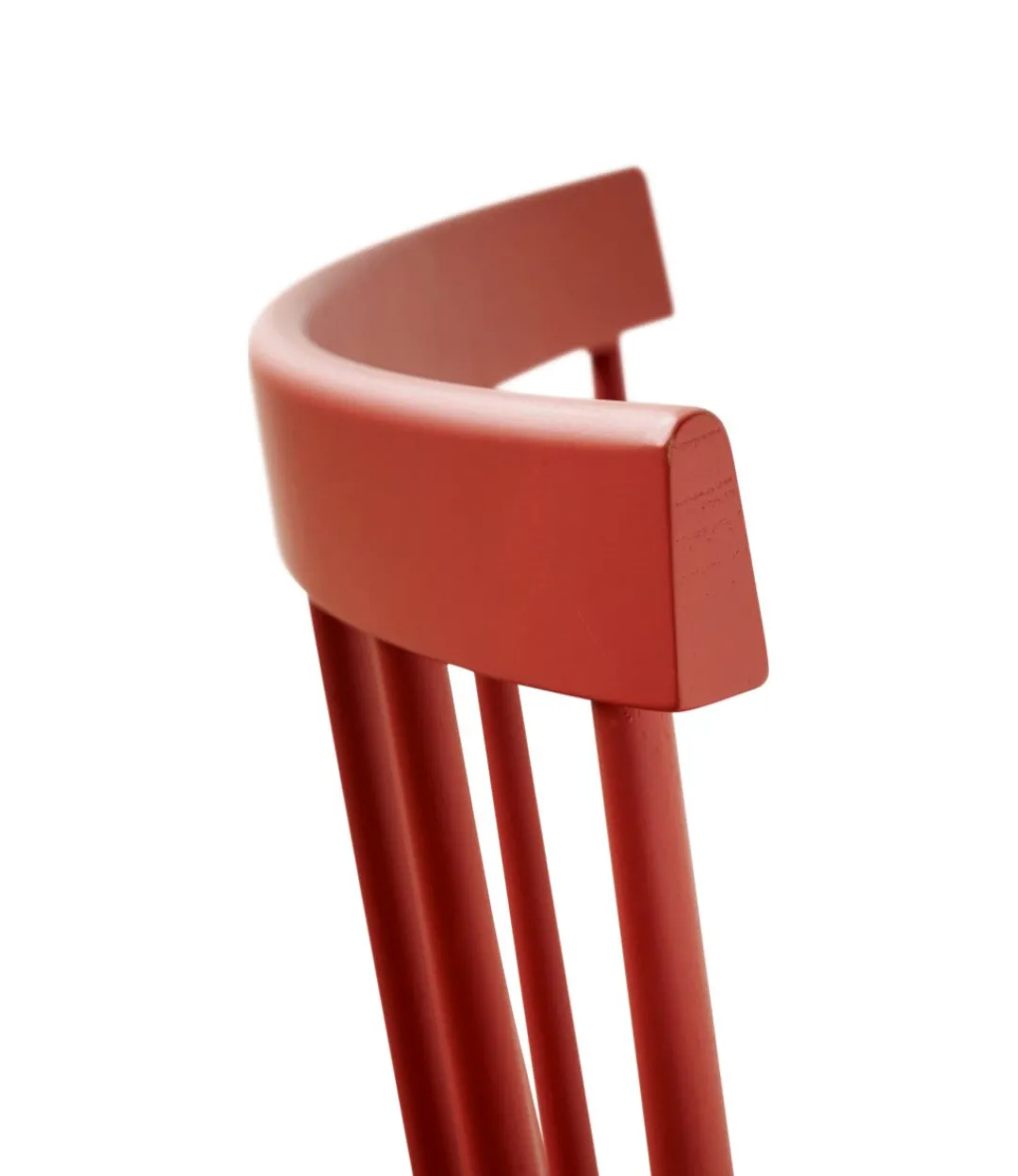 Poul M. Volther J46 - Stol - Bøg - Coral Red- Spisebordsstole