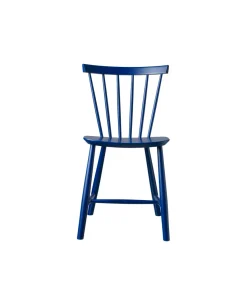 Poul M. Volther J46 - Stol - Bøg - Dark Blue- Spisebordsstole
