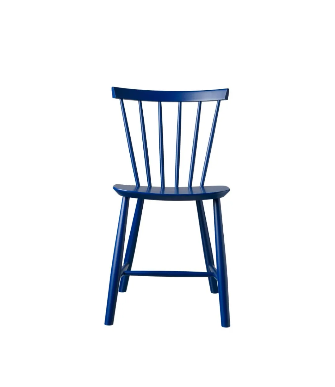 Poul M. Volther J46 - Stol - Bøg - Dark Blue- Spisebordsstole