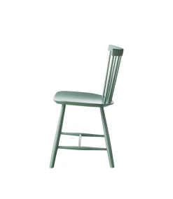 Poul M. Volther J46 - Stol - Bøg - Dusty Green- Spisebordsstole