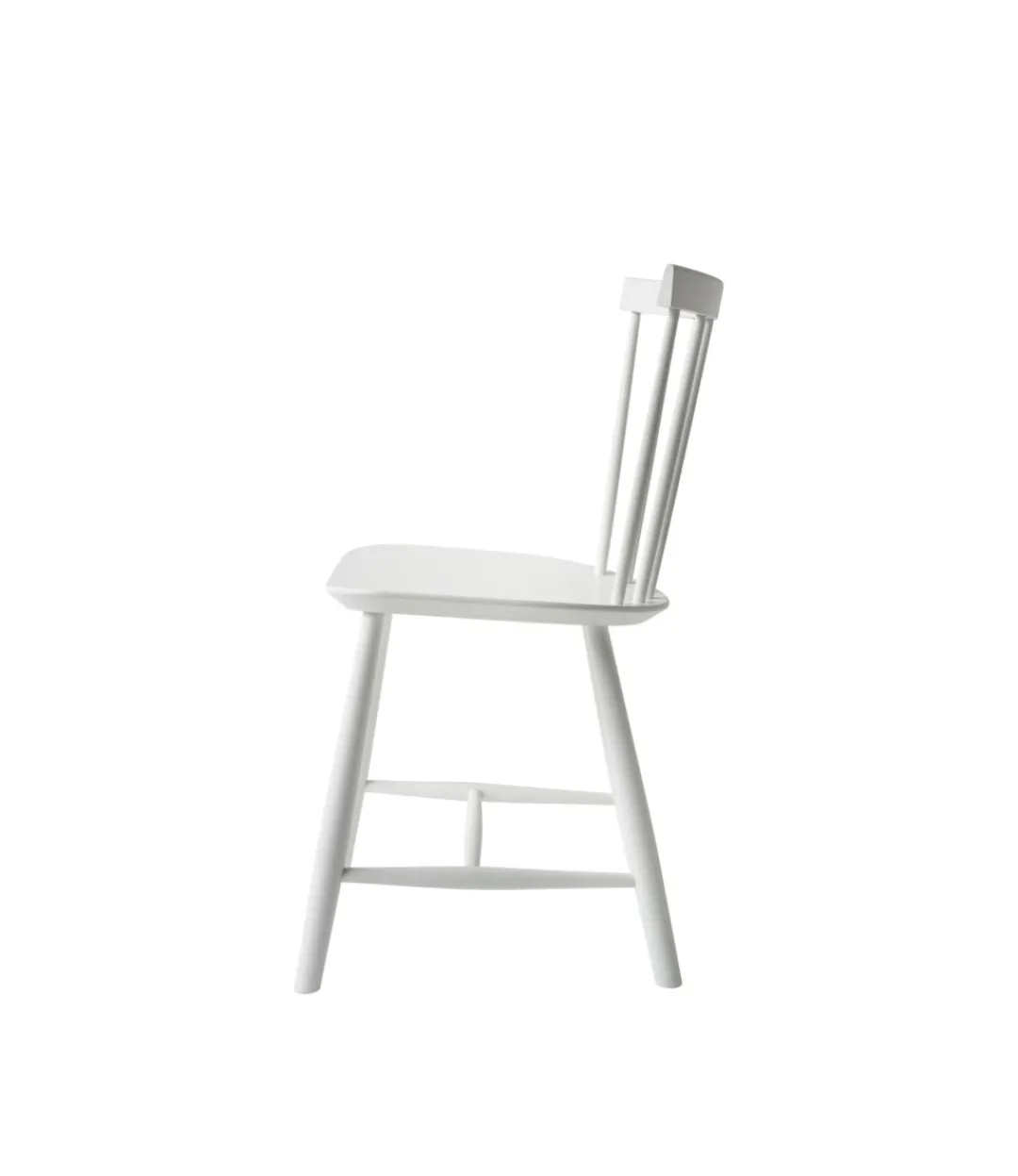 Poul M. Volther J46 - Stol - Bøg - Pure White- Spisebordsstole