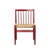 Jørgen Bækmark J80 - Stol - Bøg - Ruby Red- Spisebordsstole