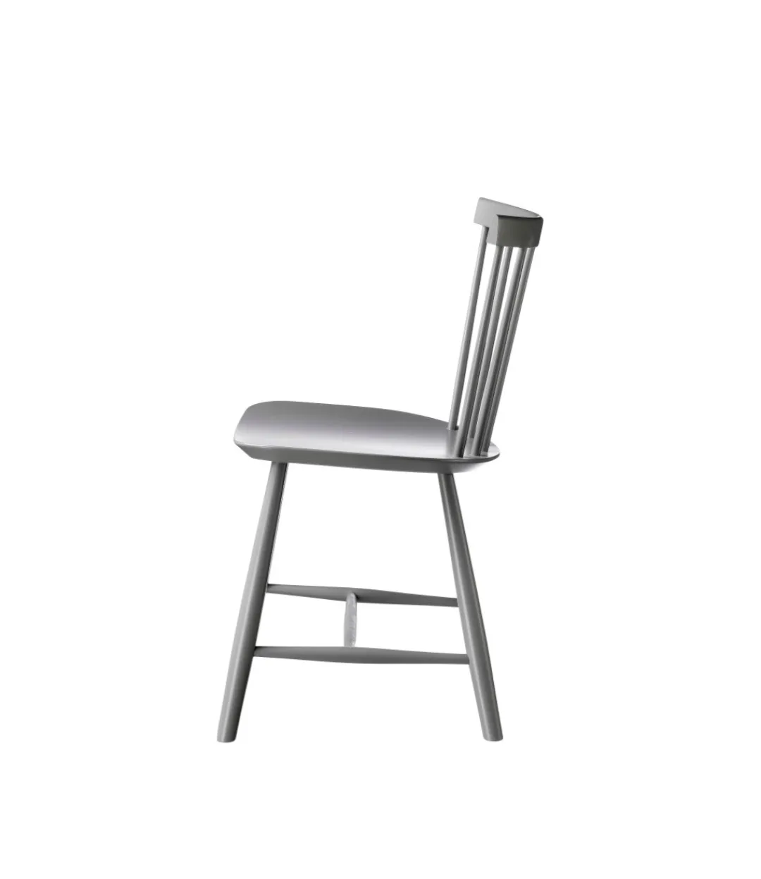 Poul M. Volther J46 - Stol - Bøg - Signal Grey- Spisebordsstole