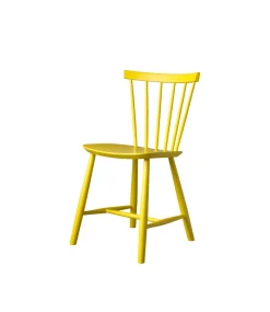 Poul M. Volther J46 - Stol - Bøg - Yellow- Spisebordsstole