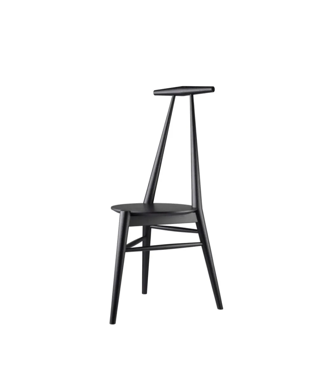 Stine Lundgaard Weigelt J157 Anker - Stol - Eg - Jet Black- Spisebordsstole