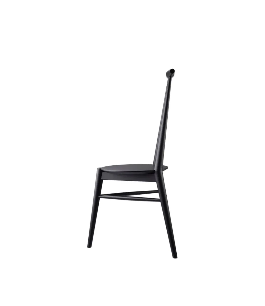 Stine Lundgaard Weigelt J157 Anker - Stol - Eg - Jet Black- Spisebordsstole