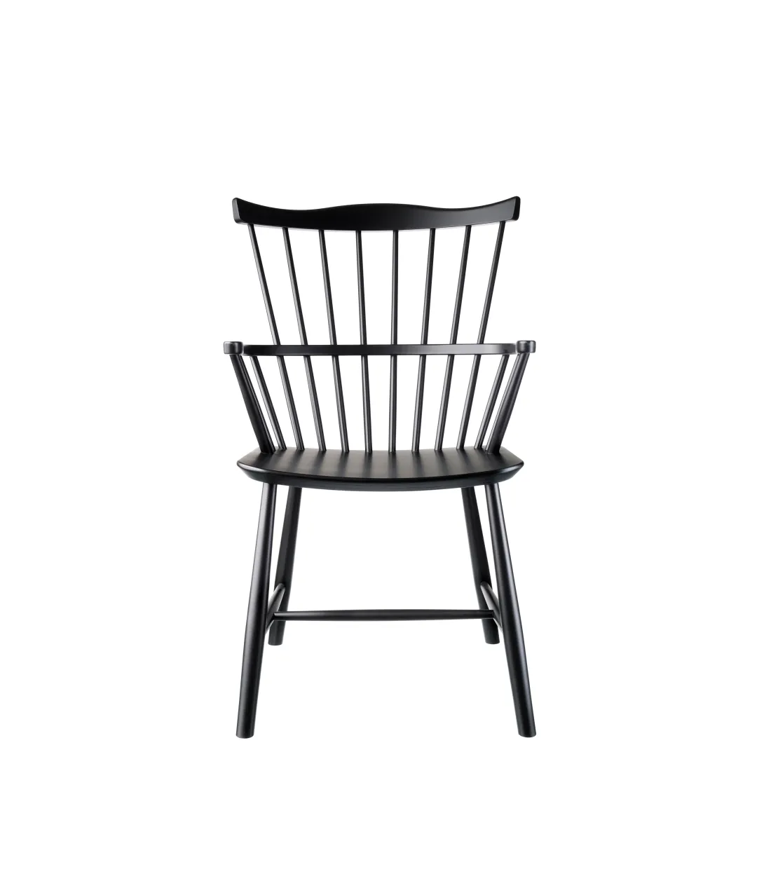 Børge Mogensen J52B - Stol - Bøg - Jet Black- Spisebordsstole