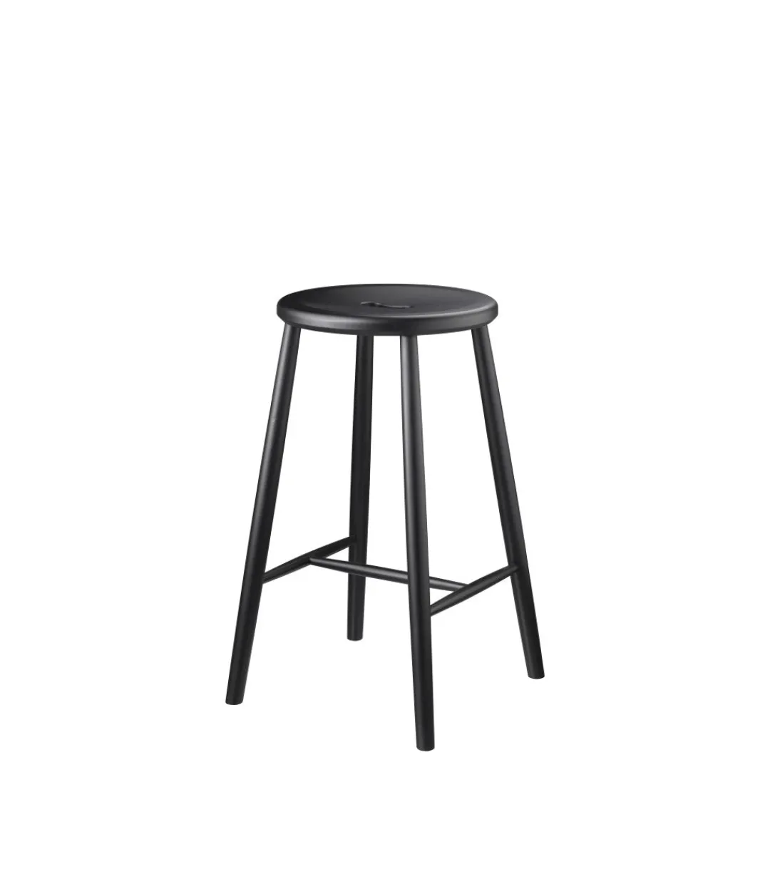 Børge Mogensen J27C - Counter - Bøg - Jet Black- Barstole