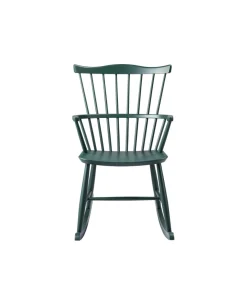 Børge Mogensen J52G - Gyngestol - Bøg - Black Green- Lænestole