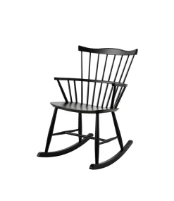 Børge Mogensen J52G - Gyngestol - Bøg - Jet Black- Lænestole