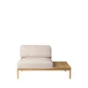 Thomas E. Alken L37 - 7-9-13 - Højre bord 130 - Beige (213)- Modulsofaer