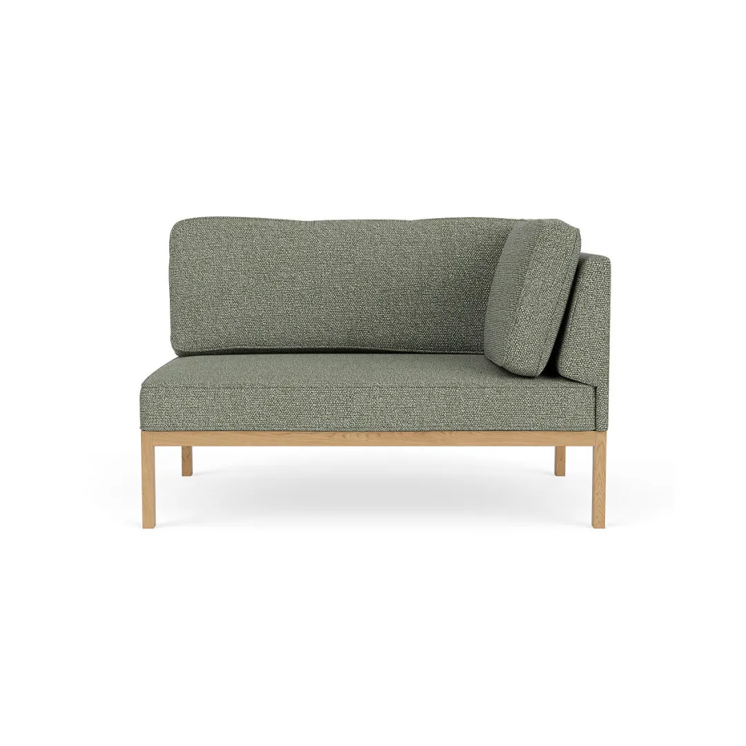 Thomas E. Alken L37 - 7-9-13 - Højre hjørne 130 - Green-Melange- Modulsofaer