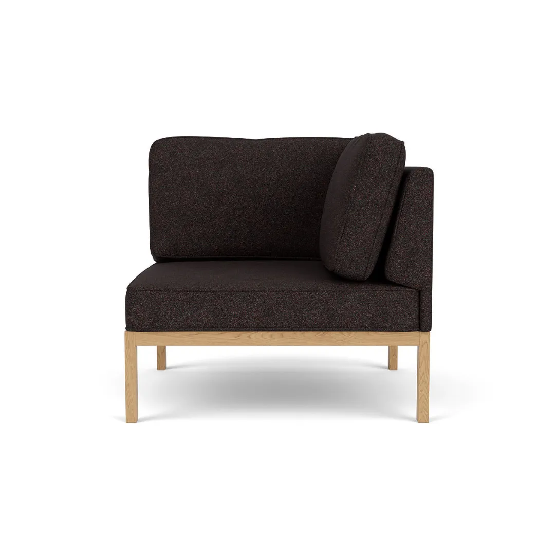 Thomas E. Alken L37 - 7-9-13 - Højre modul 90 - Black-Brown- Modulsofaer