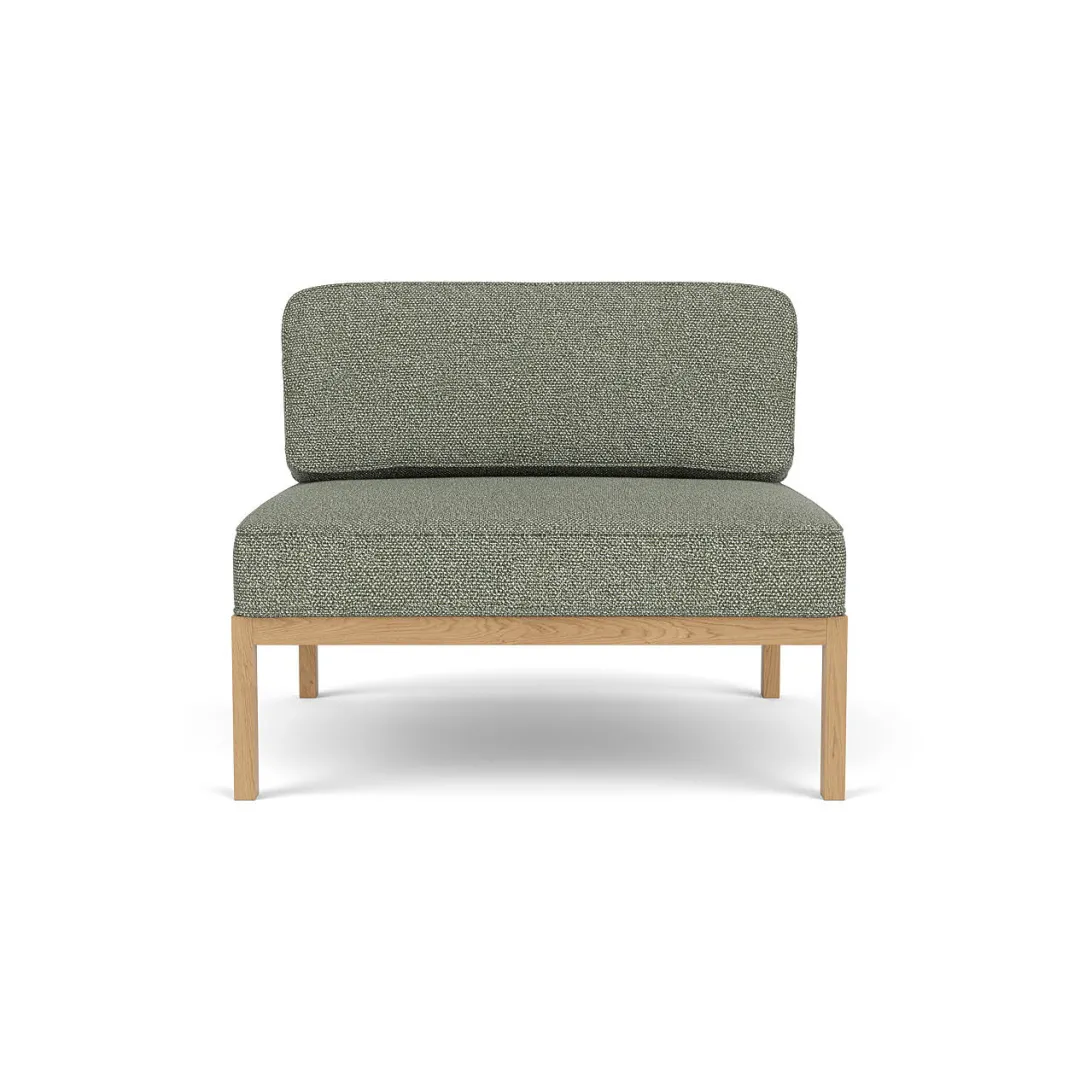 Thomas E. Alken L37 - 7-9-13 - Midtermodul 90 - Green-Melange (56)- Modulsofaer