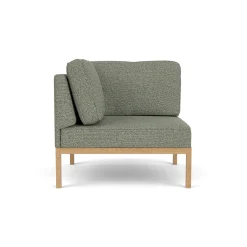 Thomas E. Alken L37 - 7-9-13 - Venstre Hjørne 90 cm -Green-Melange- Modulsofaer