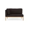 Thomas E. Alken L37 - 7-9-13 - Venstre modul 130 - Black-Brown- Modulsofaer