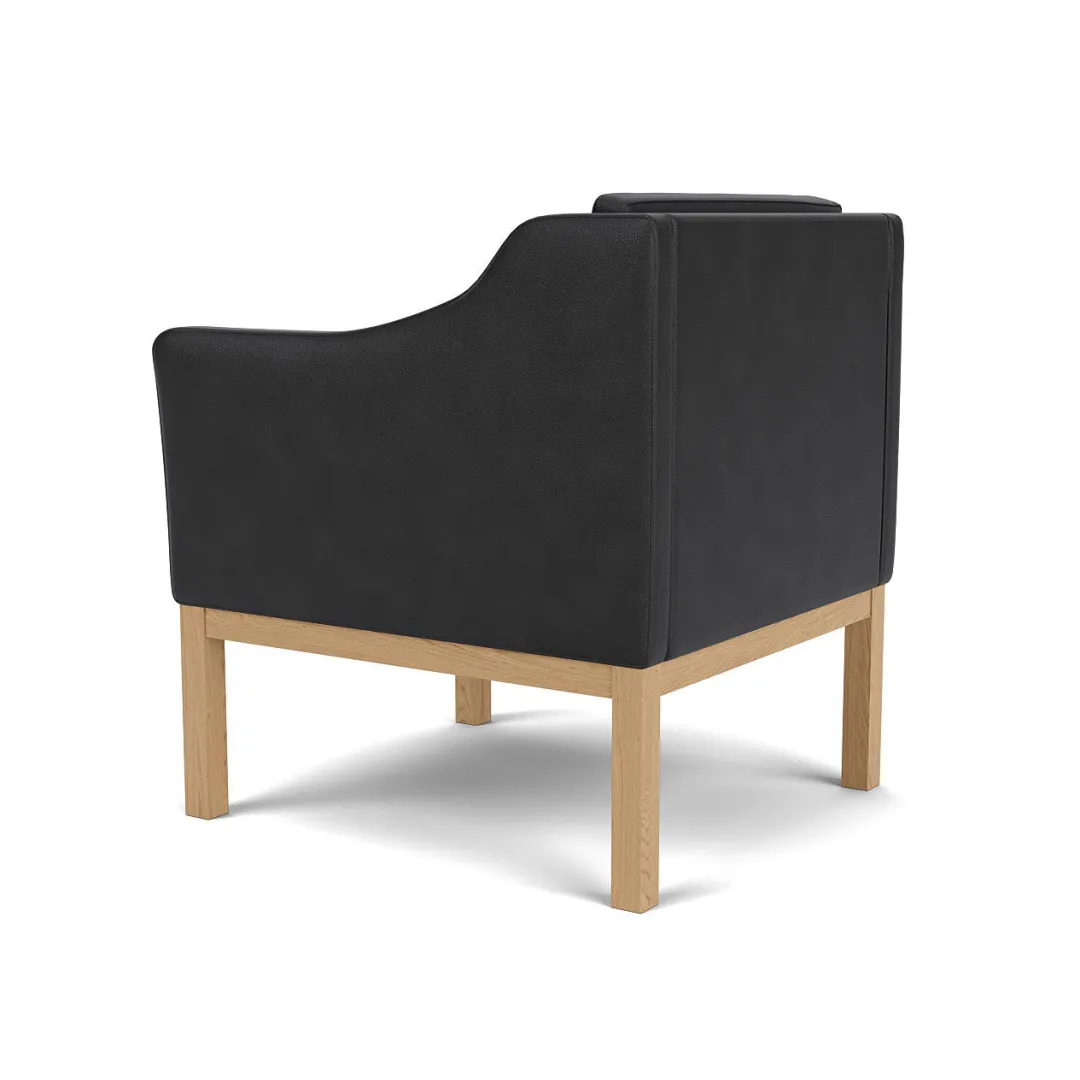 Mogens Koch L46 - MK155 - Lænestol - Black- Lænestole