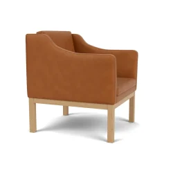 Mogens Koch L46 - MK155 - Lænestol - Cognac- Lænestole